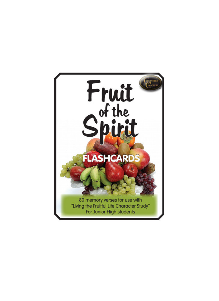 Fruit of the Spirit Flashcards- Digital