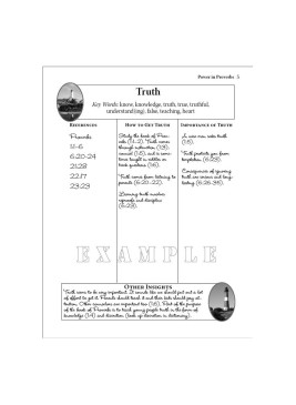 Power in Proverbs Bible Study