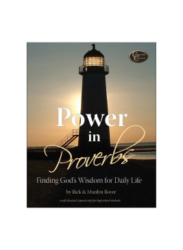 Power in Proverbs Bible Study- Digital