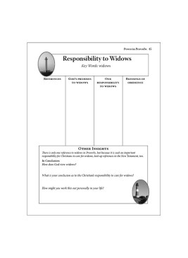 Level 8- Power in Proverbs Bible Curriculum