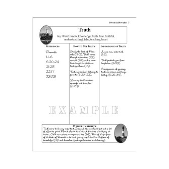 Level 8- Power in Proverbs Bible Curriculum