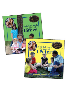Uncle Rick reads the Book of 1 Peter & Book of James [Audio download]