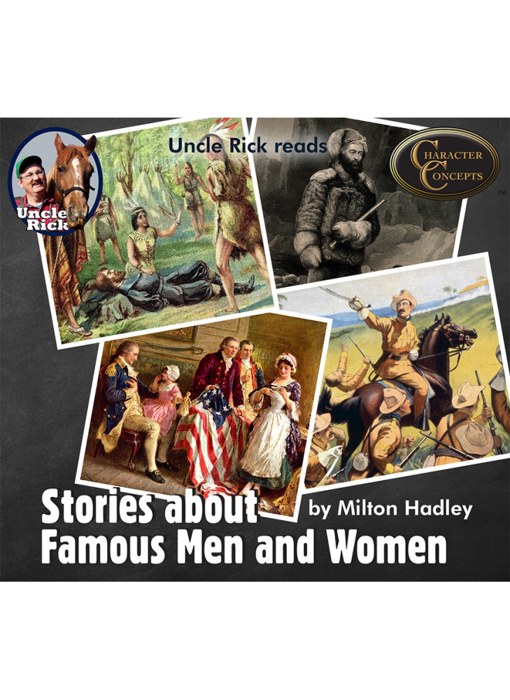Uncle Rick reads Stories About Famous Men and Women [Audio download]
