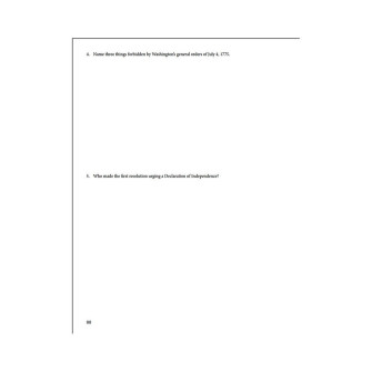 America's Struggle to Become a Nation -Teacher's Guide- Timeline of the Revolution