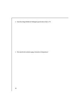 America's Struggle to Become a Nation -Teacher's Guide- Timeline of the Revolution