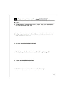 The Fight for Freedom Teacher's Guide- Biographies of the Revolution