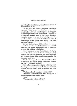 The Hands-on Dad E-book