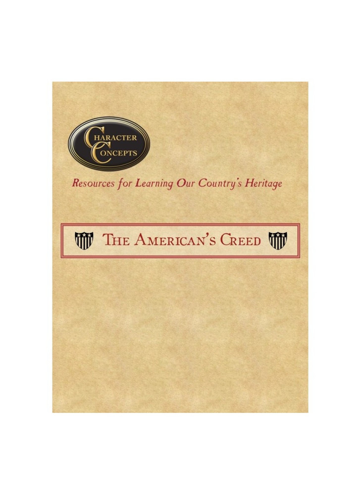 The American Creed [Downloadable]