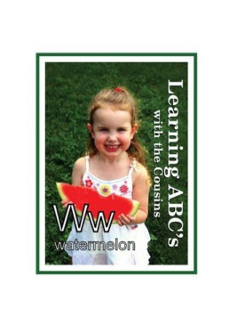 Learning ABC's with the Cousins Flashcards- Digital