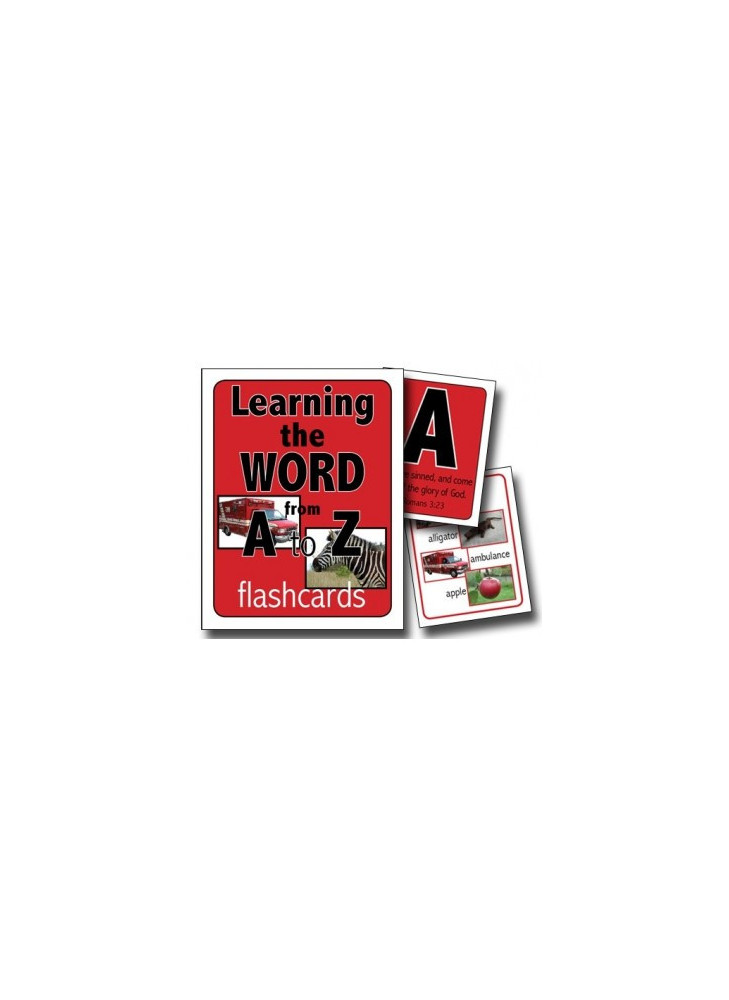 Learning the Word from A to Z flashcards-digital