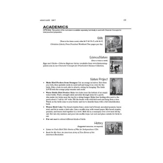 Level 1- Preschool - Kindergarten Character Curriculum