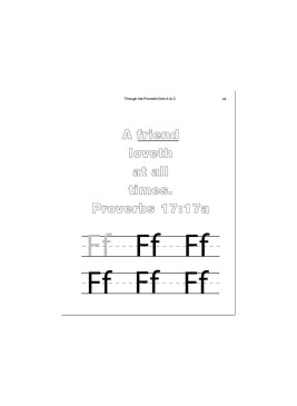 Proverbs for Preschoolers: Through the Proverbs from A to Z