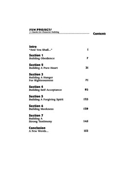 Hands-on Character Building E-Book