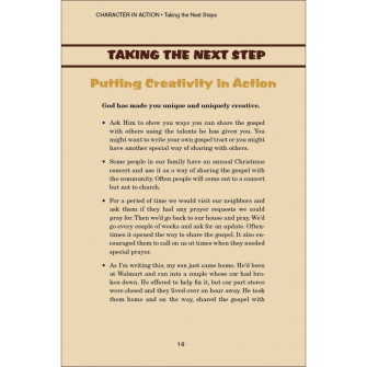 Character in Action: Taking the Next Steps