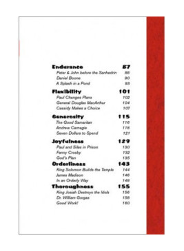 Level 2- Character Trails Curriculum