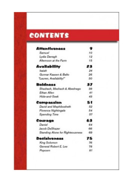 Level 2- Character Trails Curriculum