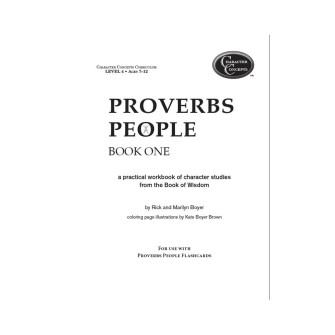 Proverbs People Book 1 and Book 2