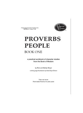 Proverbs People Book 1 and Book 2