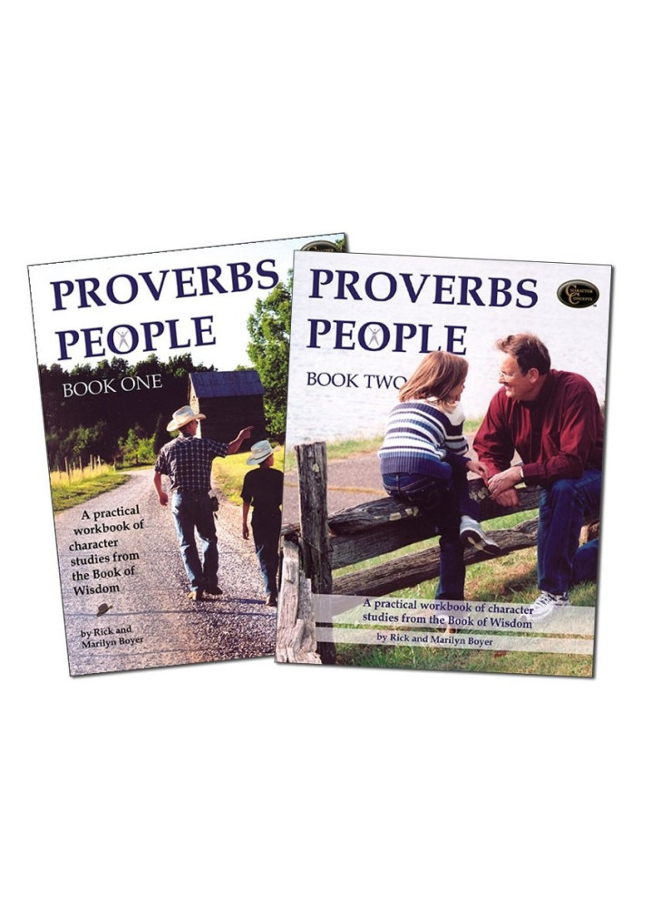 Proverbs People Book 1 and Book 2 Digital